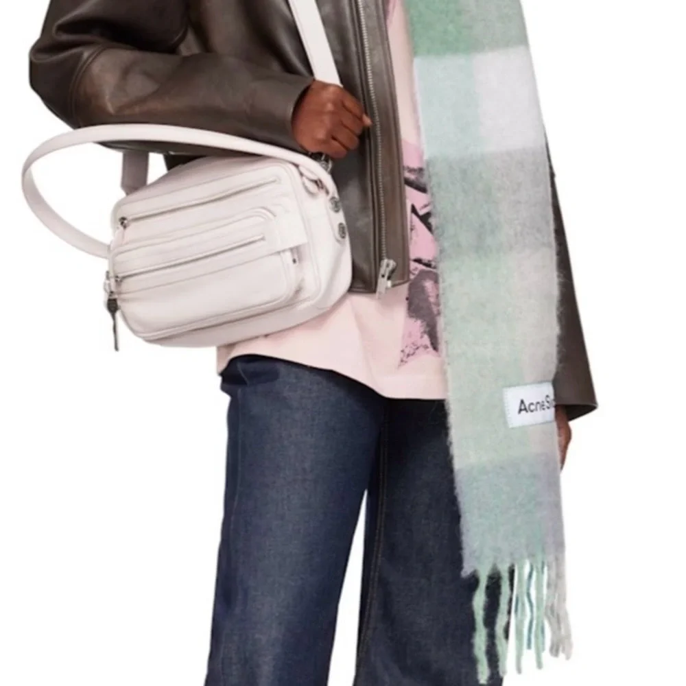 NWT Acne Studios Pastel Multi-Color Cozy Scarf - Picture 4 of 10